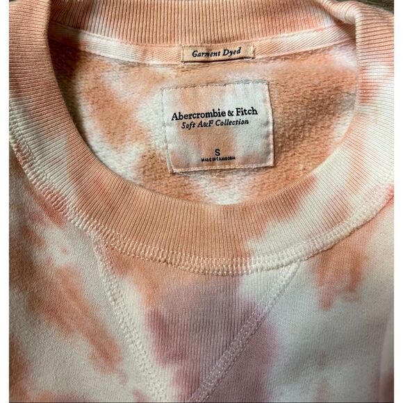 Abercrombie & Fitch oversized crew neck split hem tunic sweatshirt - Picture 3 of 4